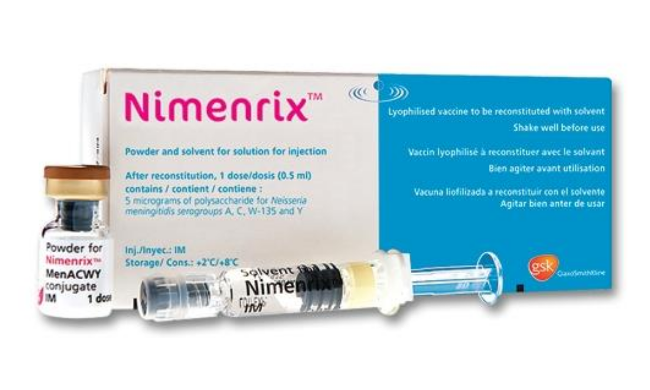 Nimenrix vaccine, meningococcal vaccine